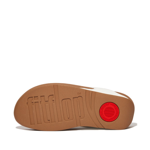 Fitflop I88-024 Lulu Ladies White Leather Toe Post Sandals - elevate your sole