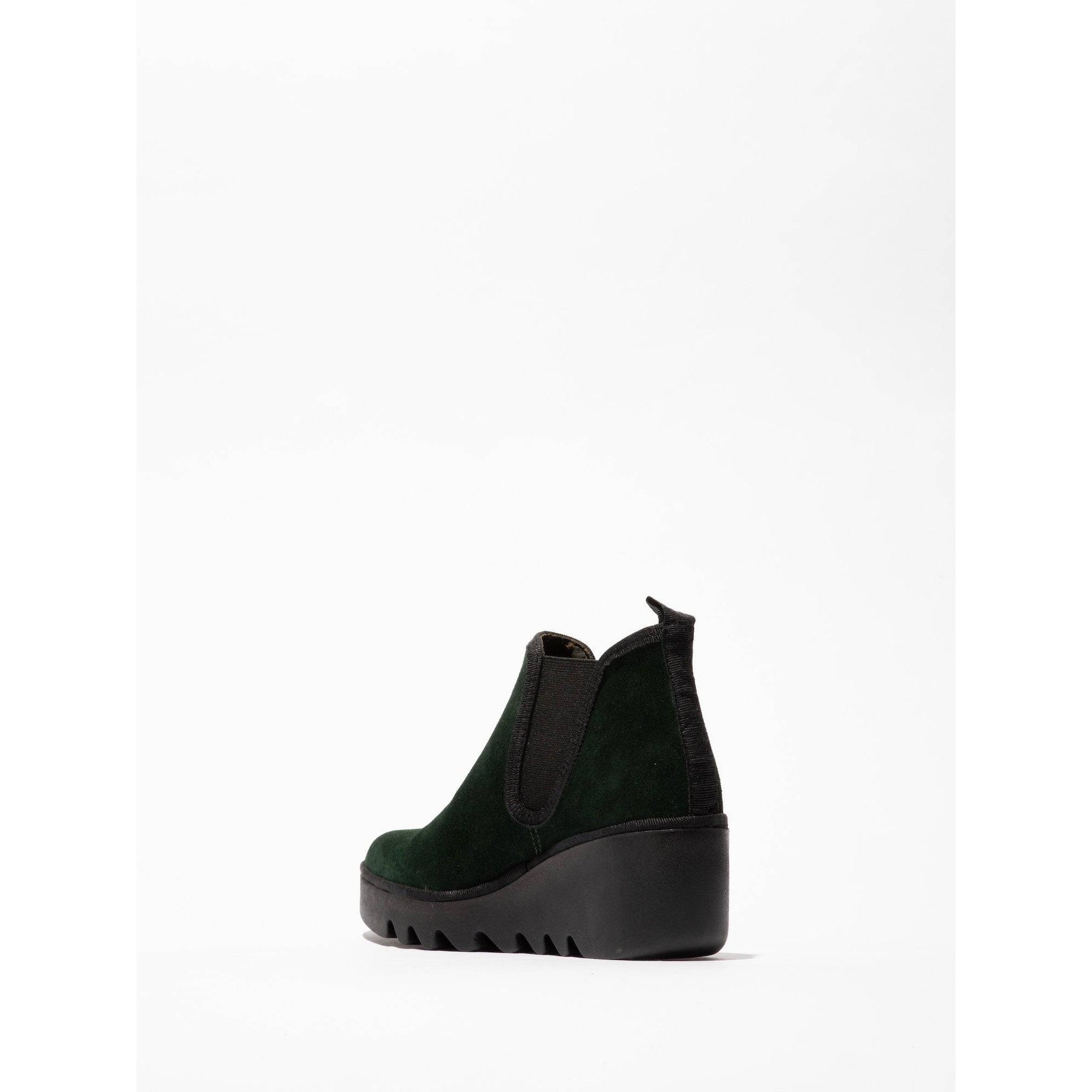 Fly BYNE349 Oil Ladies Pine Suede Pull On Ankle Boots-elevate your sole