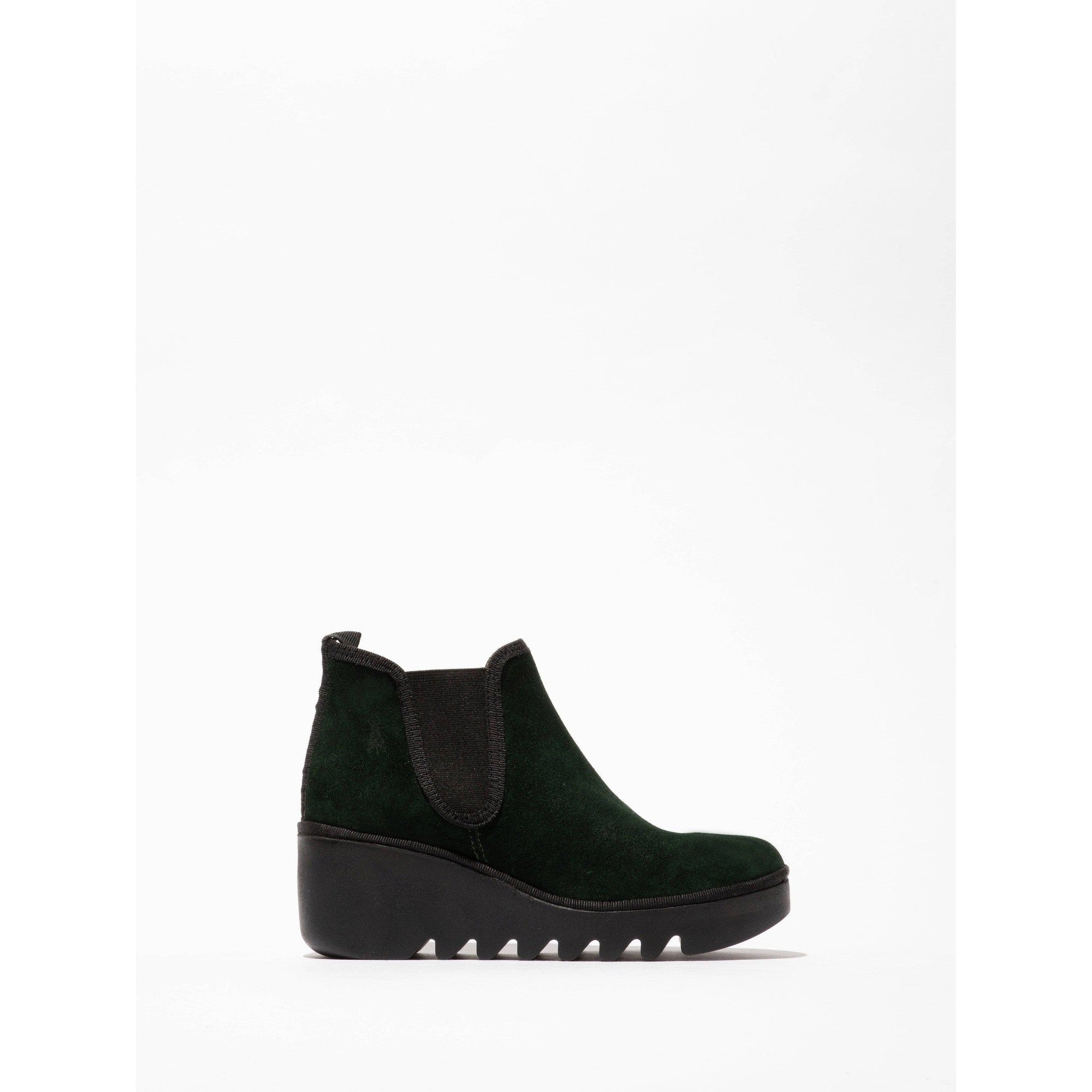 Fly BYNE349 Oil Ladies Pine Suede Pull On Ankle Boots-elevate your sole