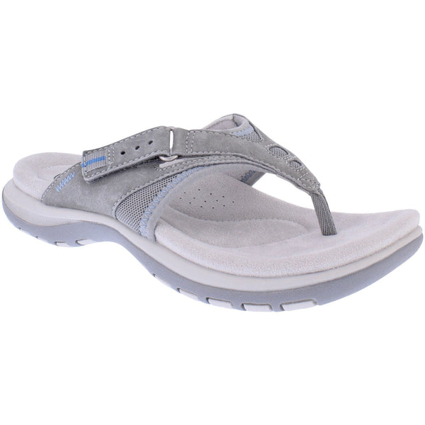 Free Spirit 41081 Juliet 2 Ladies Smoke Leather Arch Support Touch Fastening Sandals-elevate your sole