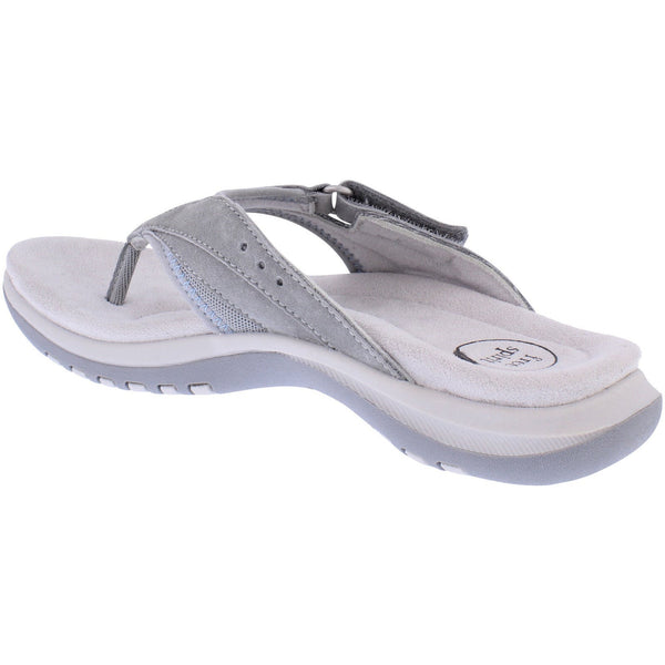 Free Spirit 41081 Juliet 2 Ladies Smoke Leather Arch Support Touch Fastening Sandals-elevate your sole