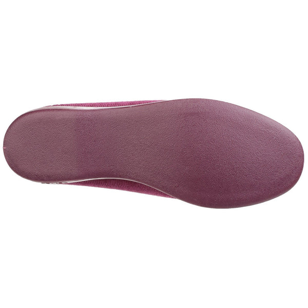 GBS Audrey Slipper Ladies Spanish Pink Textile Slip On Slippers-elevate your sole