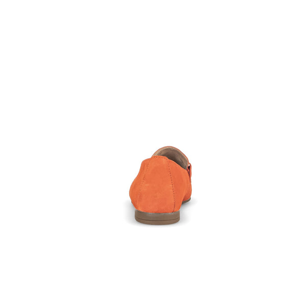 Gabor 45.211.13 Jangle Ladies Orange Suede Slip On Shoes-elevate your sole