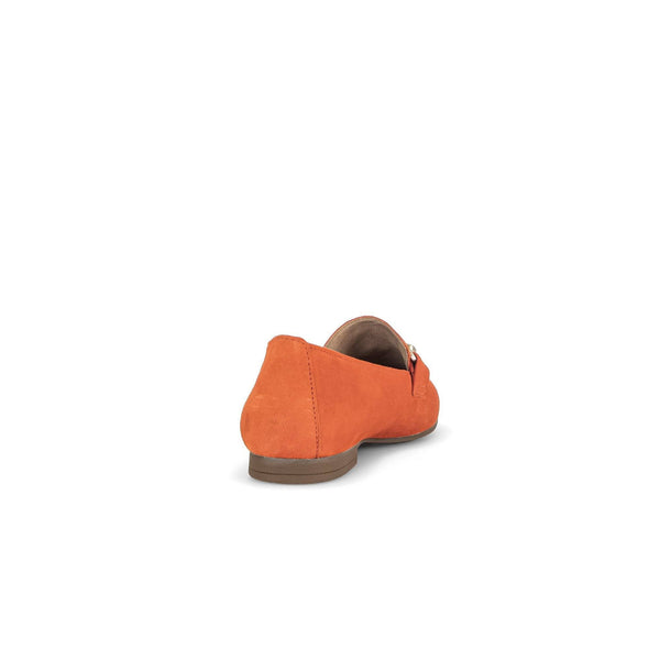 Gabor 45.211.13 Jangle Ladies Orange Suede Slip On Shoes-elevate your sole