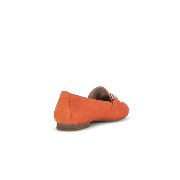 Gabor 45.211.13 Jangle Ladies Orange Suede Slip On Shoes-elevate your sole