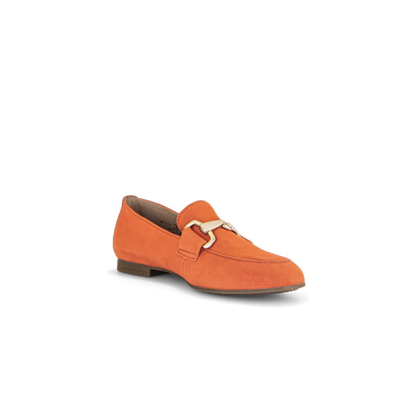 Gabor 45.211.13 Jangle Ladies Orange Suede Slip On Shoes-elevate your sole