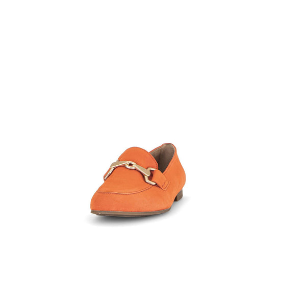 Gabor 45.211.13 Jangle Ladies Orange Suede Slip On Shoes-elevate your sole
