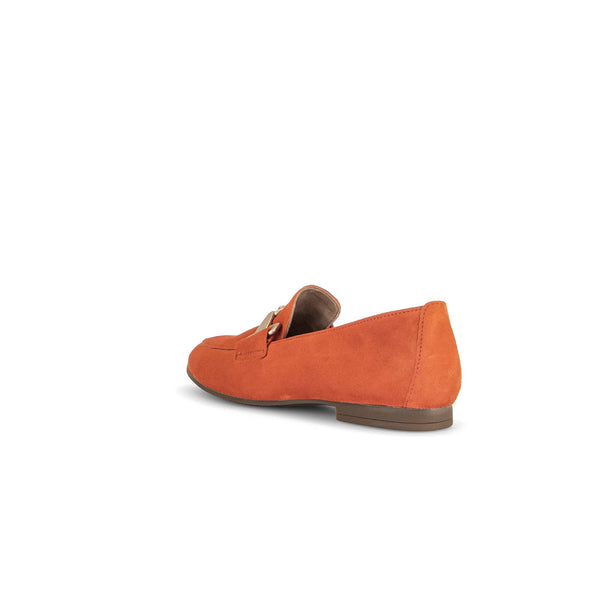 Gabor 45.211.13 Jangle Ladies Orange Suede Slip On Shoes-elevate your sole