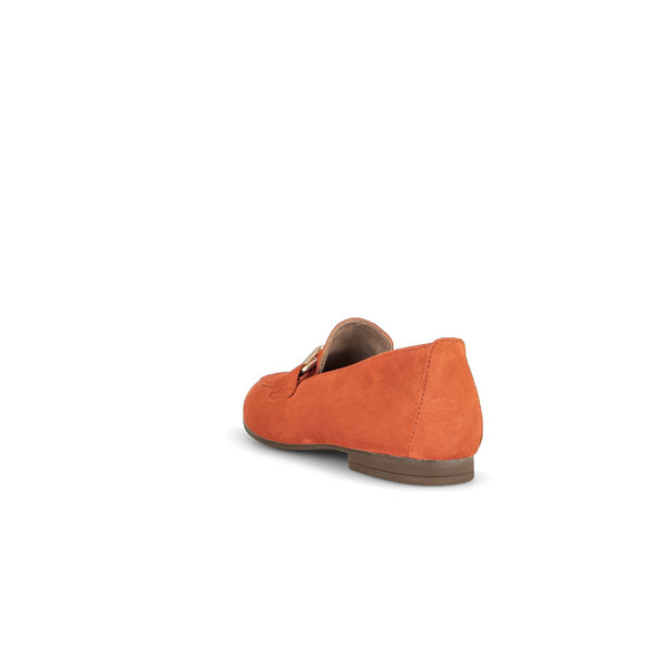 Gabor 45.211.13 Jangle Ladies Orange Suede Slip On Shoes-elevate your sole