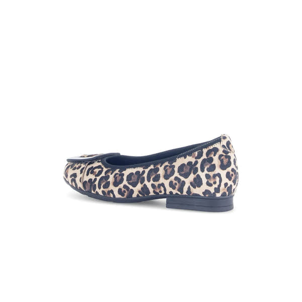 Gabor Paige women's slip-on shoes with leopard print suede, rounded toe, and low heel.
