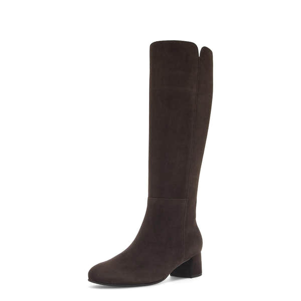 Gabor 8036.03.004 Ashby M Ladies Mocca Brown Suede Medium Calf Knee High Boots
