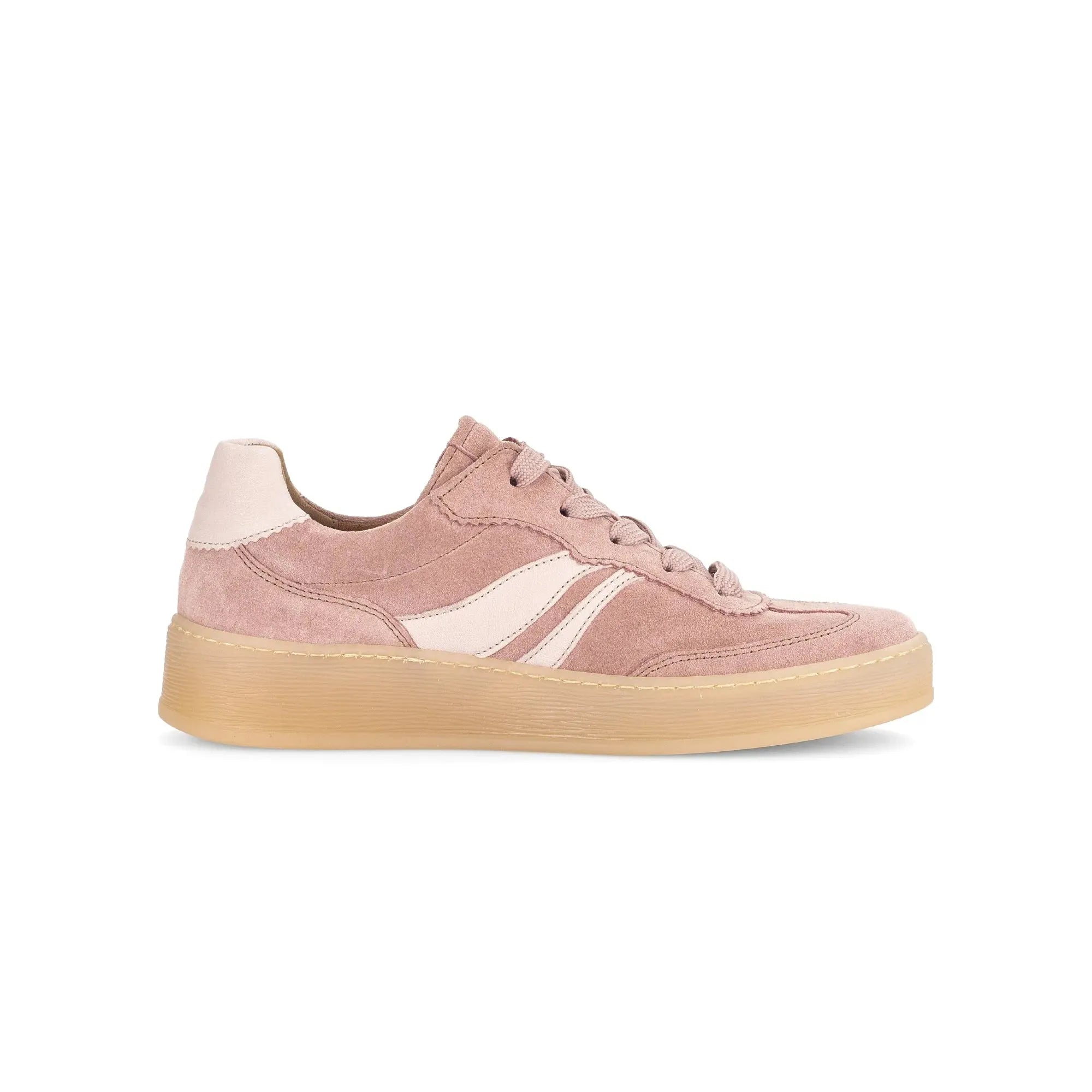 Gabor 86.475.43 Dahma Ladies Clay Suede Lace Up Trainers