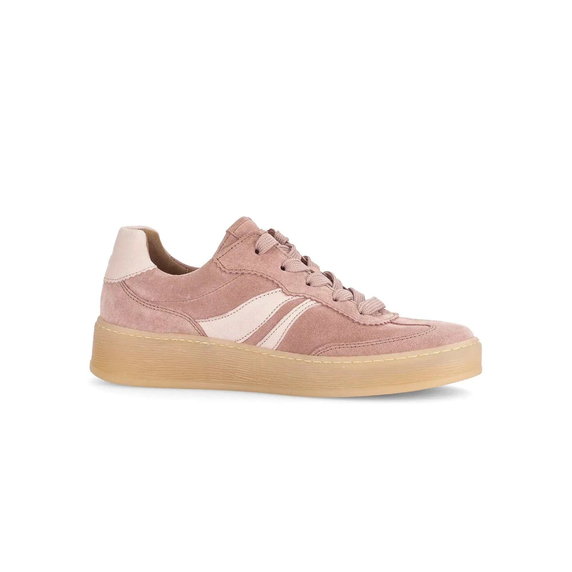 Gabor 86.475.43 Dahma Ladies Clay Suede Lace Up Trainers
