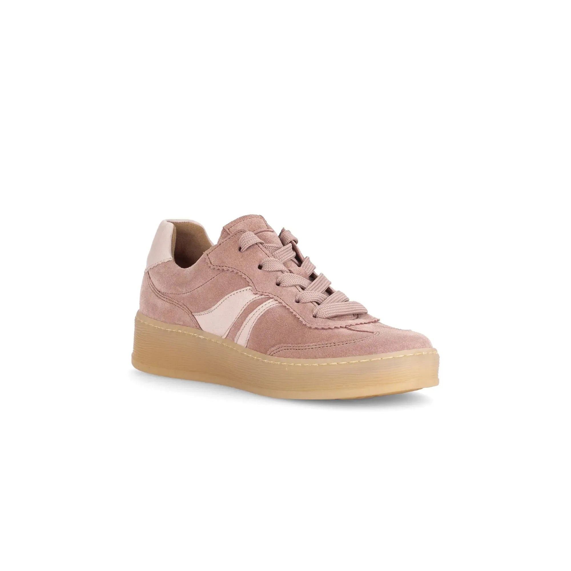 Gabor 86.475.43 Dahma Ladies Clay Suede Lace Up Trainers