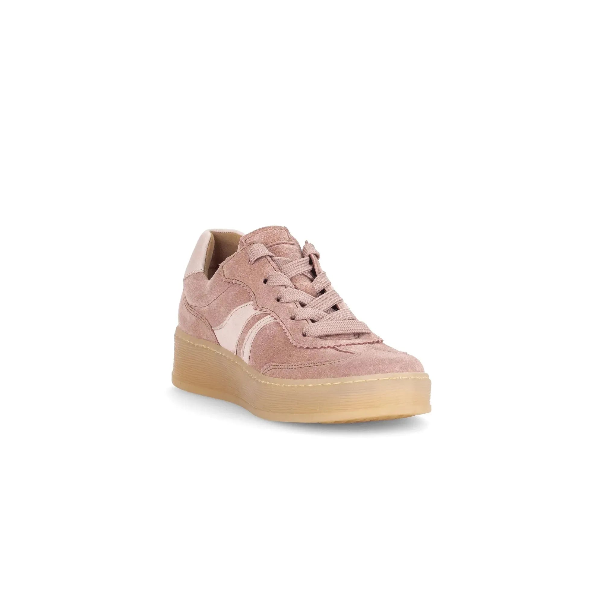 Gabor 86.475.43 Dahma Ladies Clay Suede Lace Up Trainers