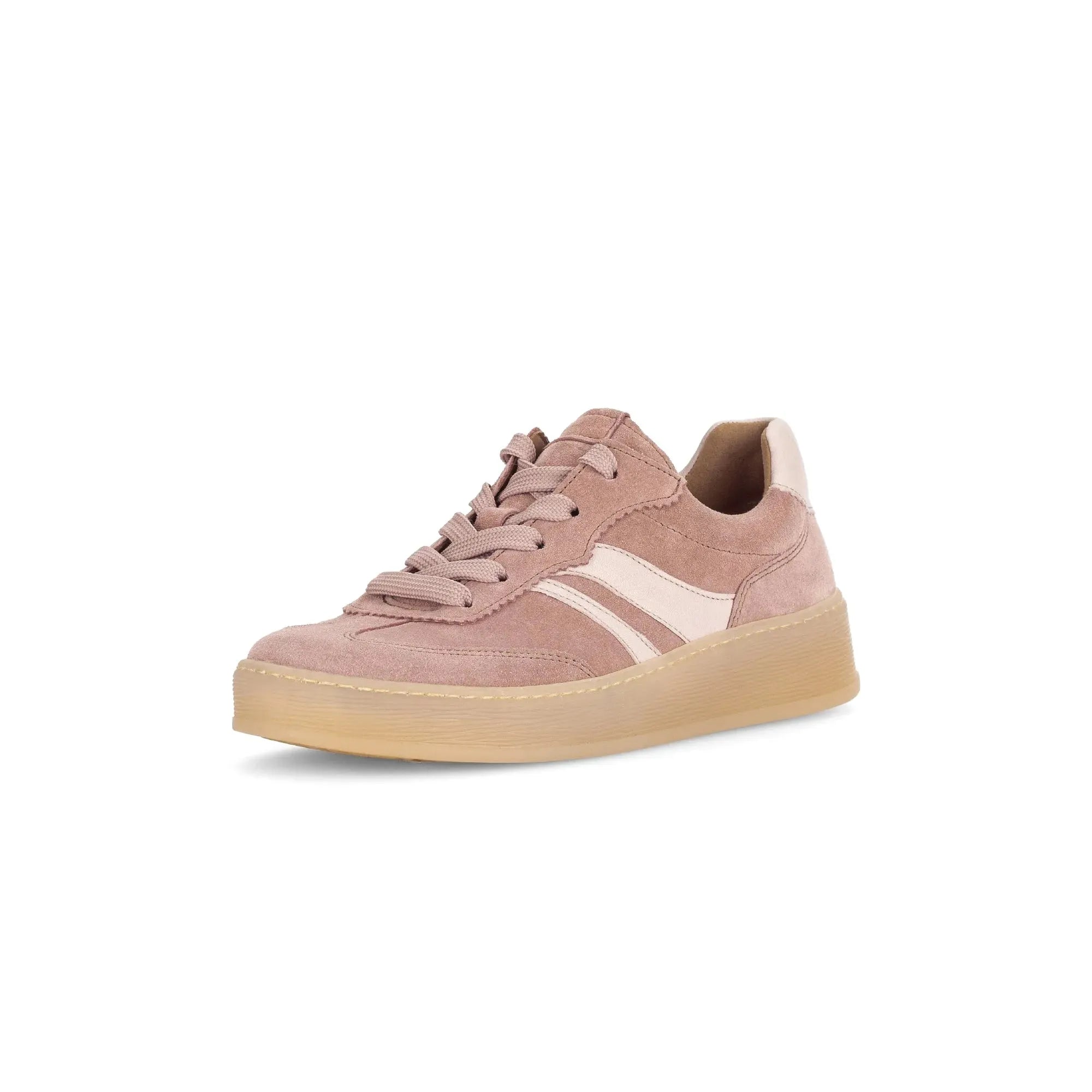Gabor 86.475.43 Dahma Ladies Clay Suede Lace Up Trainers