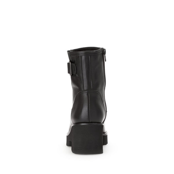 Gabor Jude 56.622.57 Ladies Black Wide Leather Side Zip Ankle Boots-elevate your sole