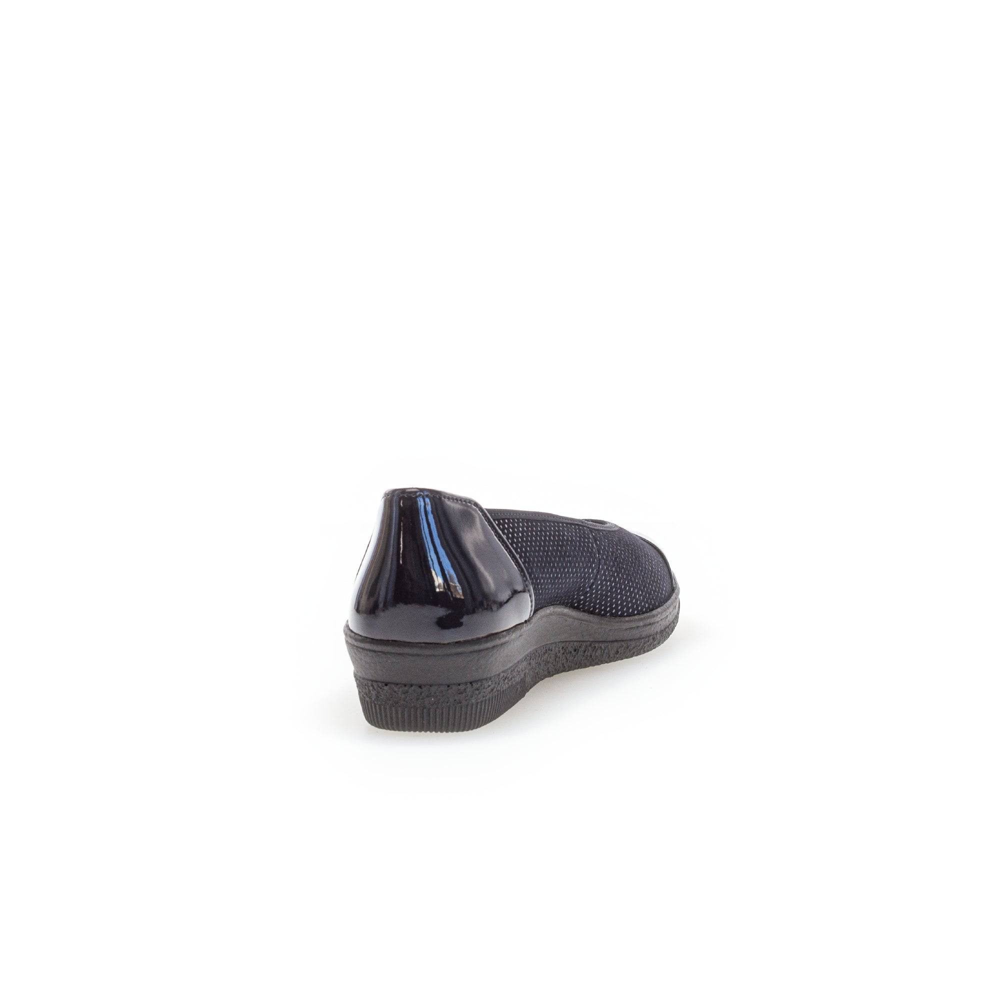 Gabor Petunia 06.402.86 Ladies Ocean Patent Leather Slip On Slip Ons-elevate your sole