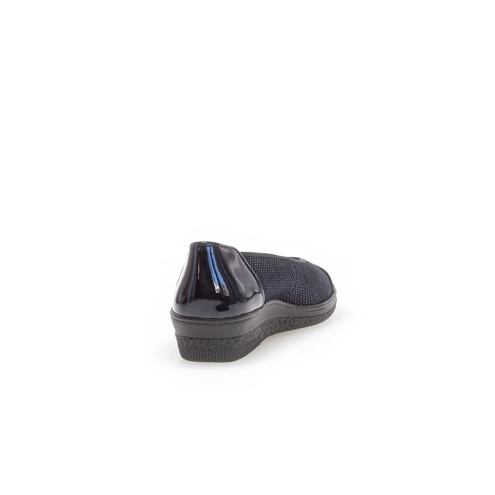Gabor Petunia 06.402.86 Ladies Ocean Patent Leather Slip On Slip Ons-elevate your sole