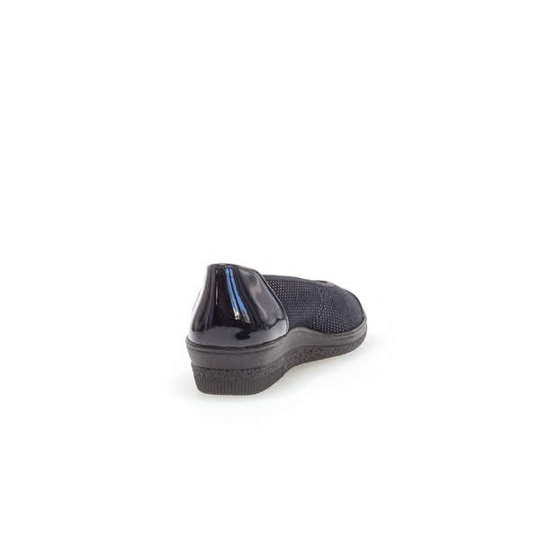 Gabor Petunia 06.402.86 Ladies Ocean Patent Leather Slip On Slip Ons-elevate your sole