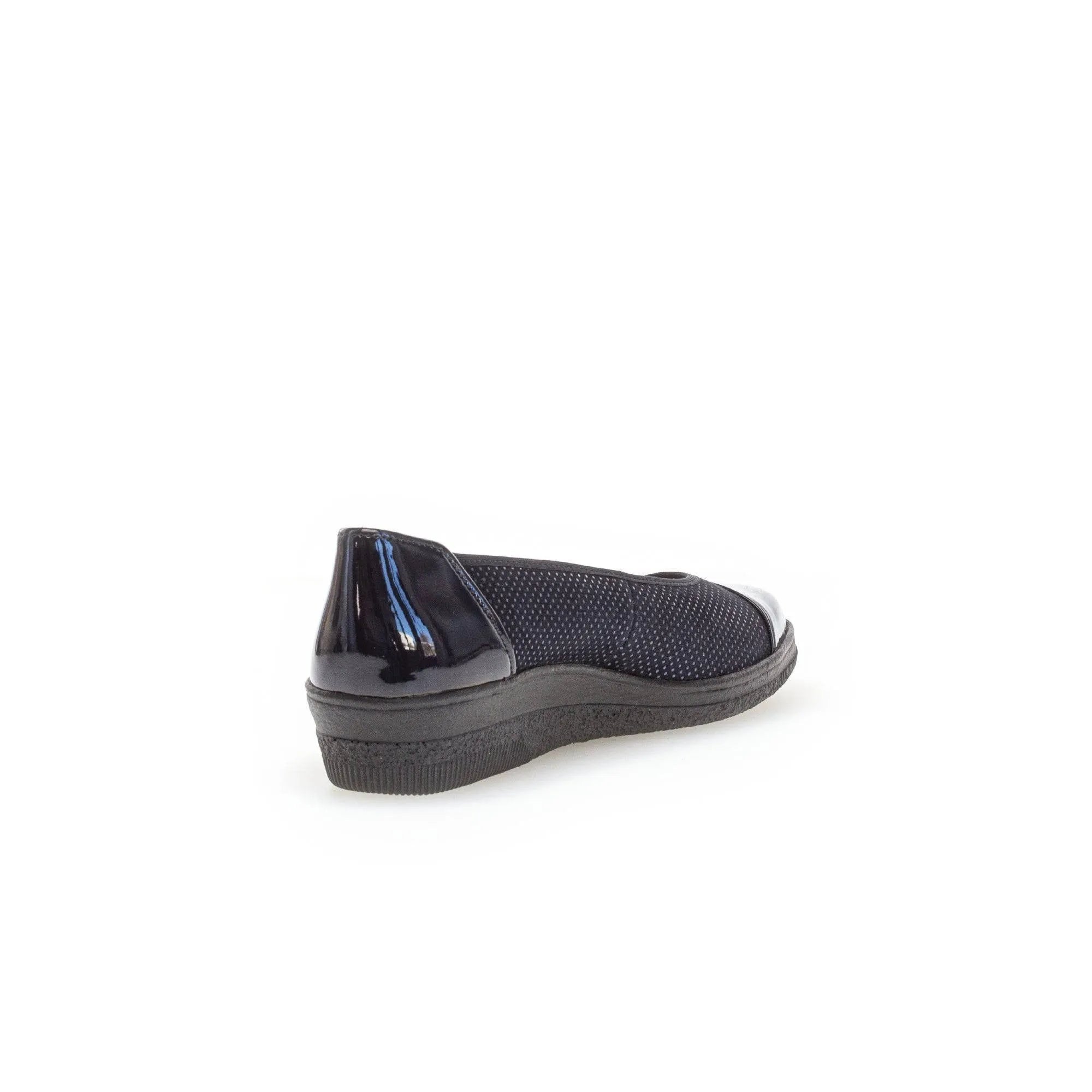 Gabor Petunia 06.402.86 Ladies Ocean Patent Leather Slip On Slip Ons-elevate your sole