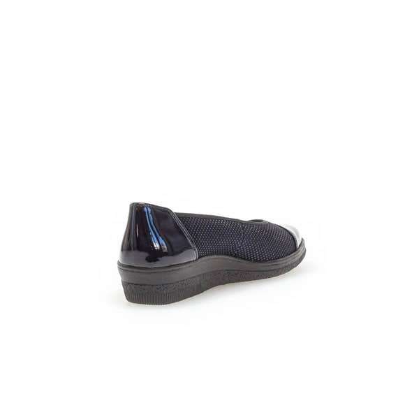 Gabor Petunia 06.402.86 Ladies Ocean Patent Leather Slip On Slip Ons-elevate your sole