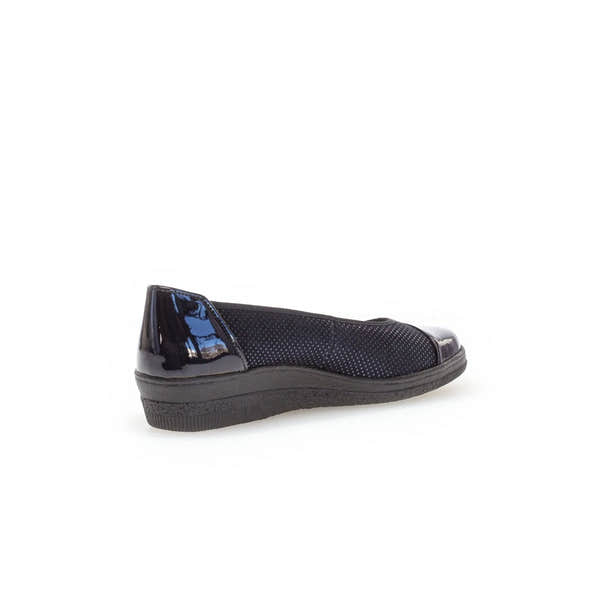 Gabor Petunia 06.402.86 Ladies Ocean Patent Leather Slip On Slip Ons-elevate your sole