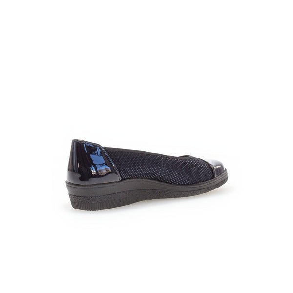 Gabor Petunia 06.402.86 Ladies Ocean Patent Leather Slip On Slip Ons-elevate your sole