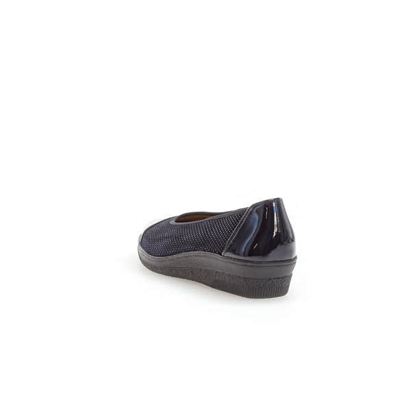 Gabor Petunia 06.402.86 Ladies Ocean Patent Leather Slip On Slip Ons-elevate your sole