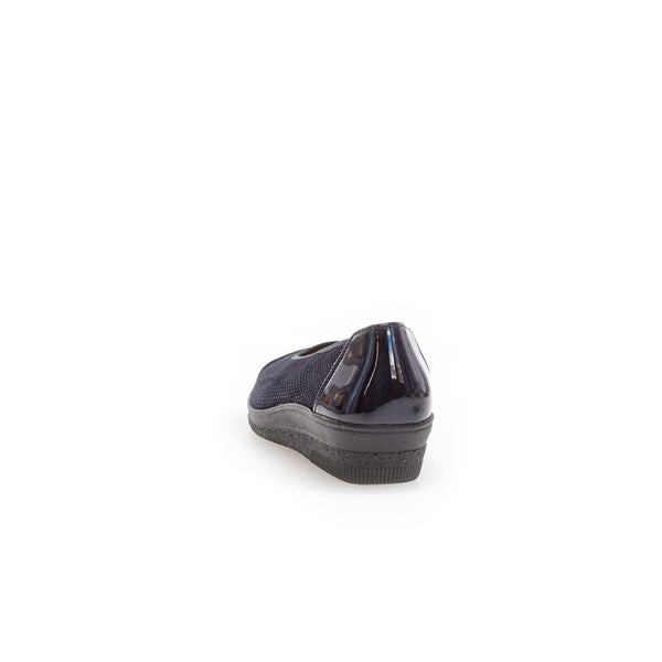 Gabor Petunia 06.402.86 Ladies Ocean Patent Leather Slip On Slip Ons-elevate your sole