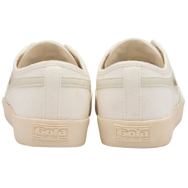 Gola Coaster Slip Ladies Off White Vegan Slip On Trainers-elevate your sole