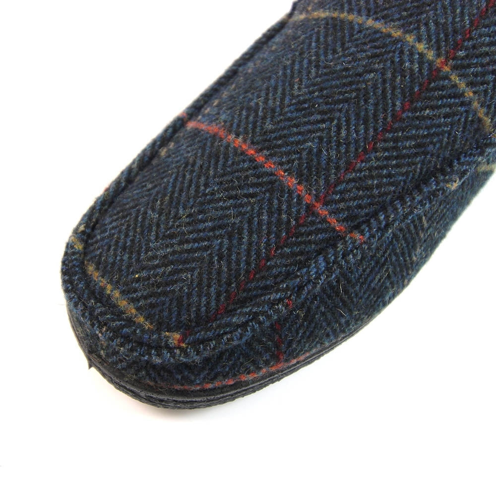 Goodyear Eisenhower KMG137 Mens Navy Textile Slip On Slippers-elevate your sole