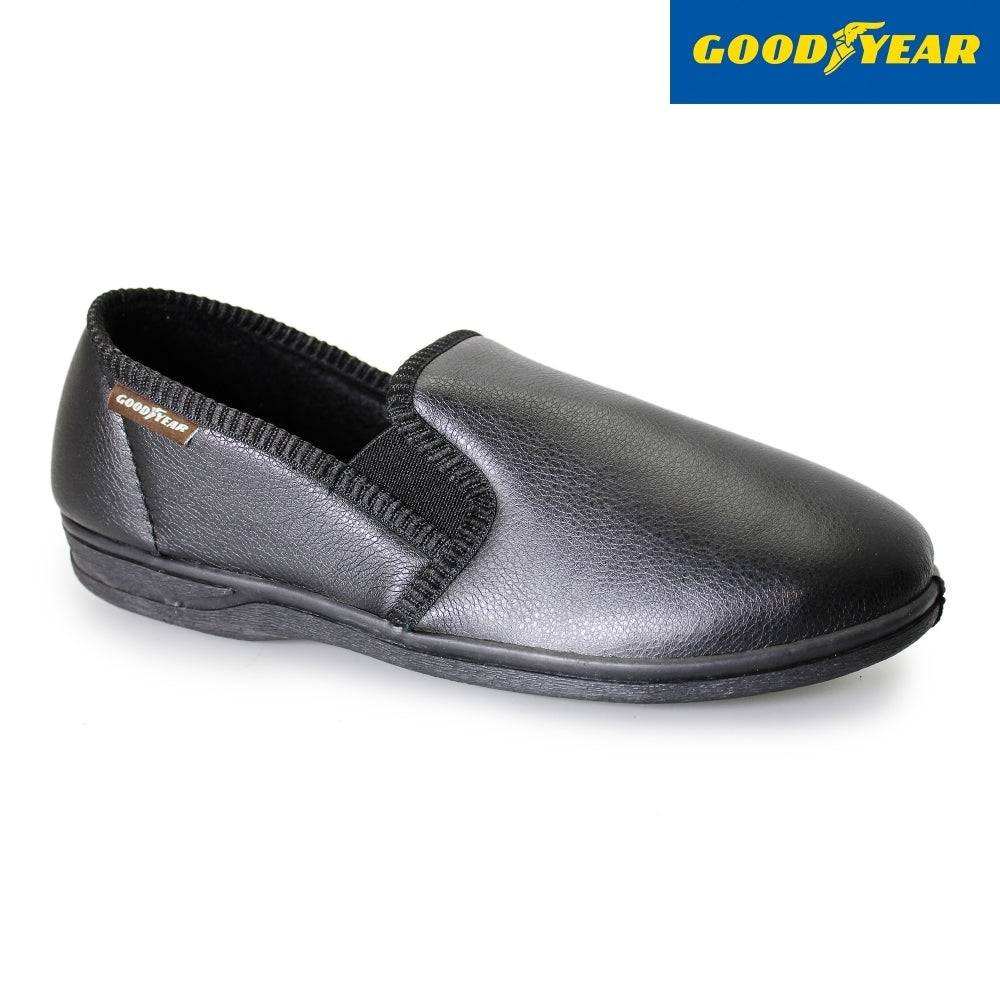 Goodyear Trent Mens Brown Slip On Slippers-elevate your sole