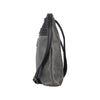 Rieker H1519-45 Ladies Grey Handbag With Cross Over Black Strap