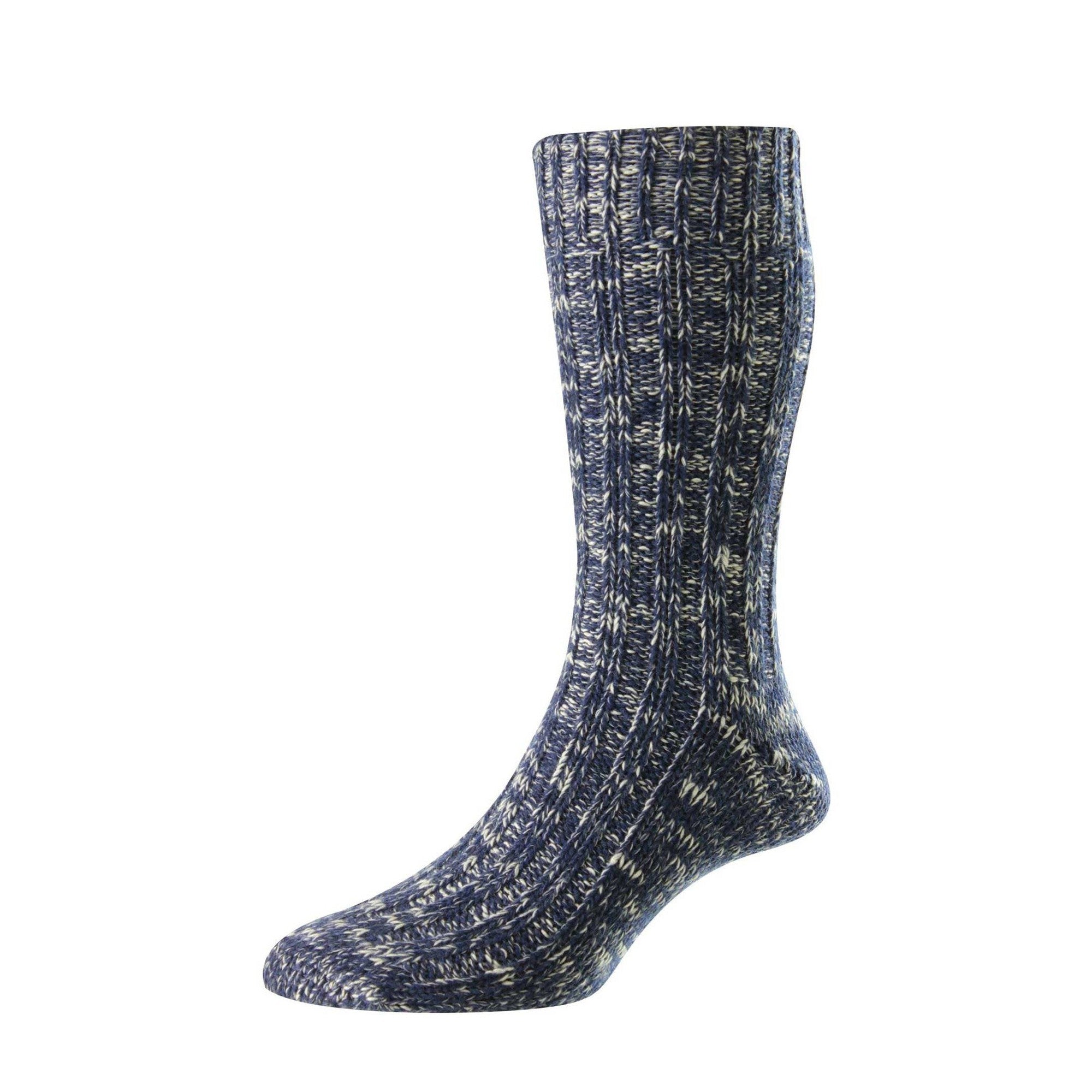 HJ Socks HJ502 Mens Chunky Knit Wool Rib Socks-elevate your sole