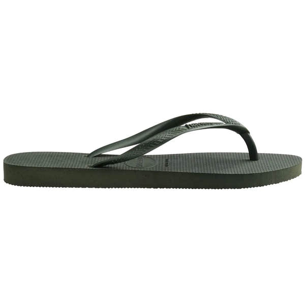 Havaianas Slim Ladies Olive Toe Post Sandals