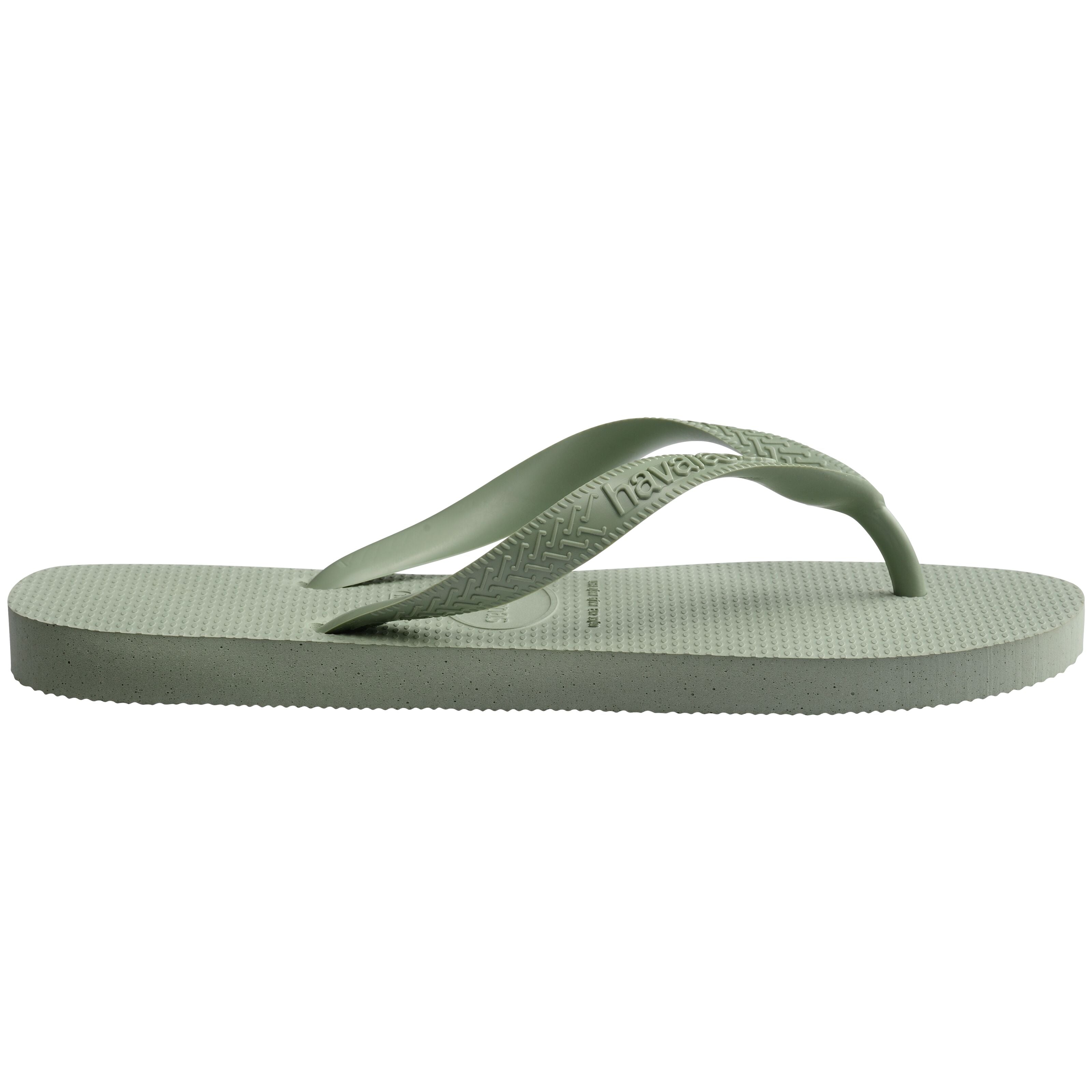 Havaianas Top Senses Ladies Smoke Green Toe Post Sandals