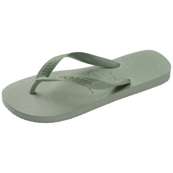Havaianas Top Senses Ladies Smoke Green Toe Post Sandals