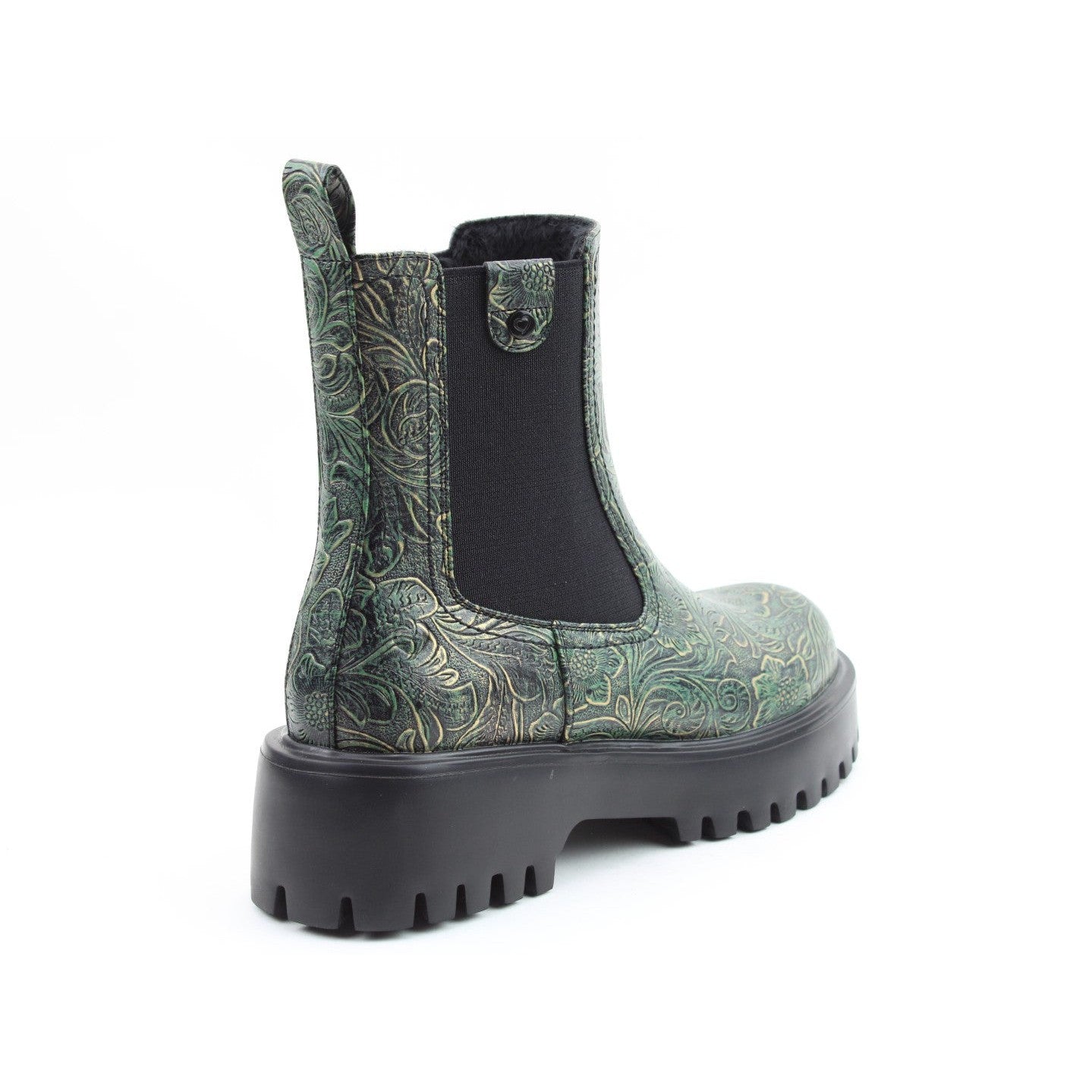 Heavenly Feet Alana Ladies Forest Vegan Zip & Lace Ankle Boots-elevate your sole