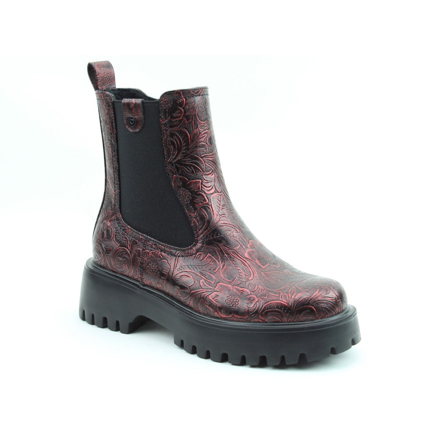 Heavenly Feet Alana Ladies Ruby Vegan Zip & Lace Ankle Boots-elevate your sole