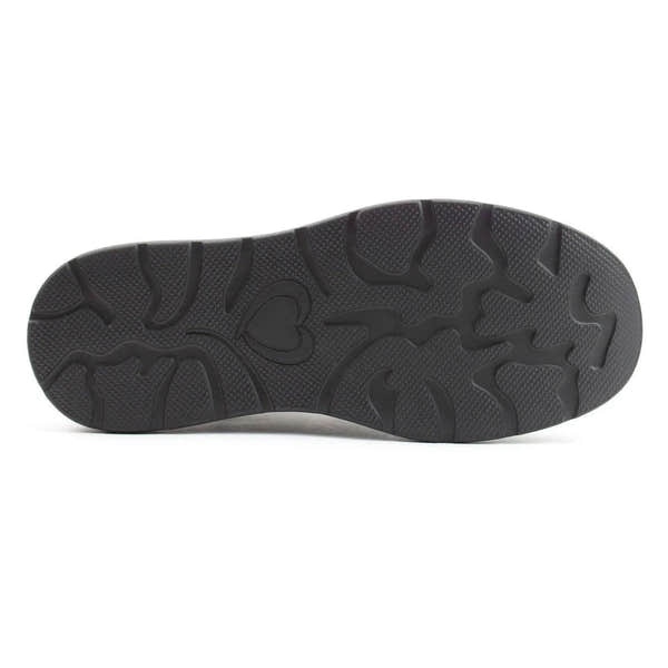 Heavenly Feet Fern Ladies Black Vegan Zip & Lace Ankle Boots-elevate your sole
