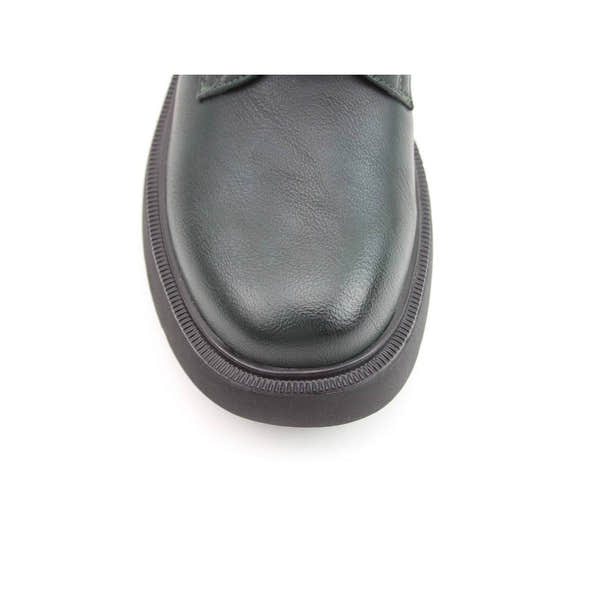 Heavenly Feet Fern Ladies Dark Ocean Navy Vegan Zip & Lace Ankle Boots-elevate your sole