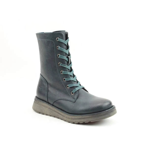 Heavenly Feet Martina 4 Ladies Ocean Vegan Zip & Lace Ankle Boots-elevate your sole