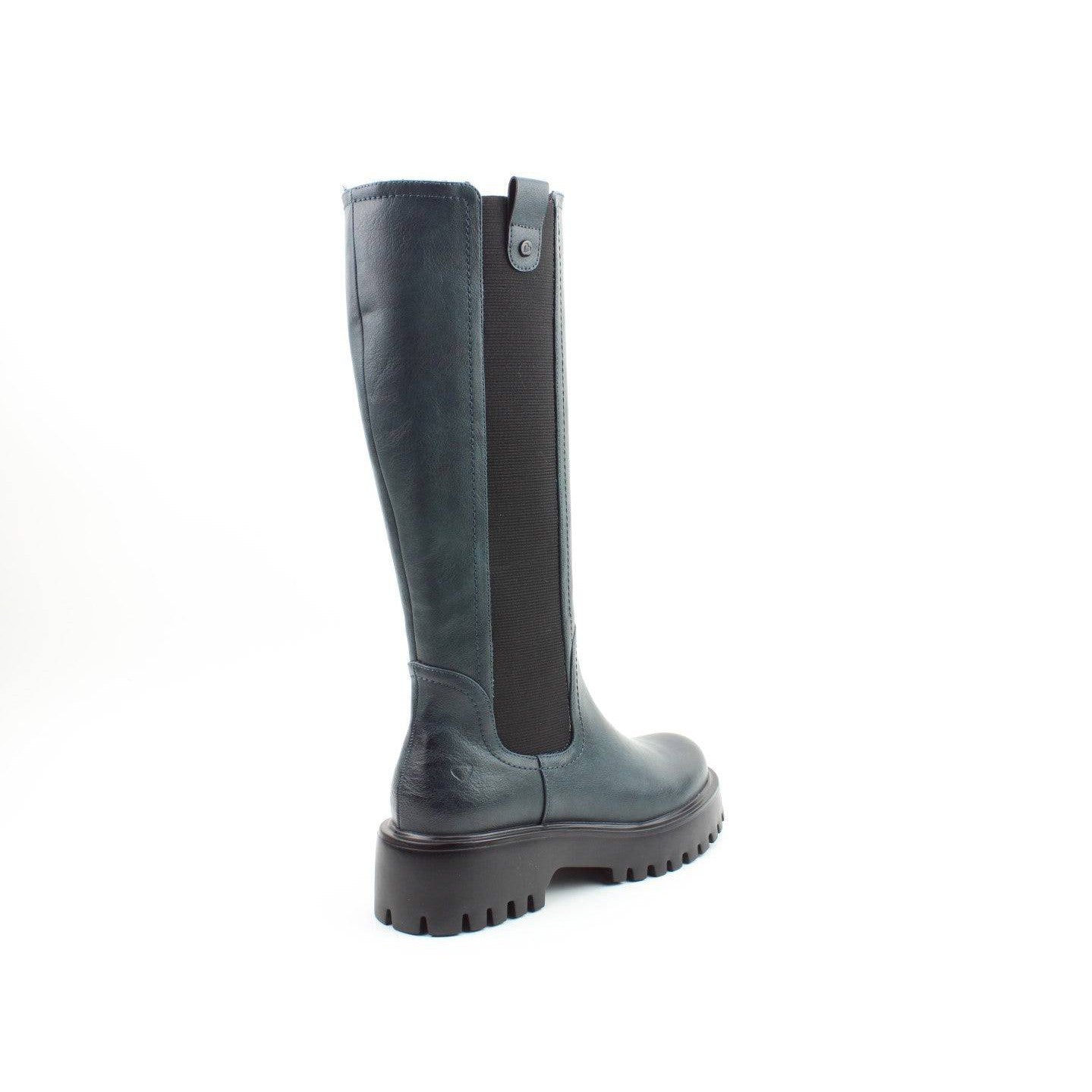 Heavenly Feet Zinnia Ladies Ocean Vegan Side Zip Mid-Calf Boots-elevate your sole