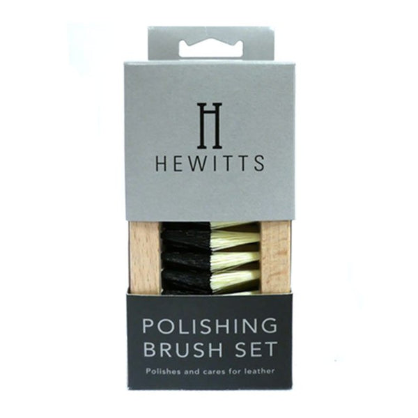 Hewitts Polishing Brush Set-elevate your sole