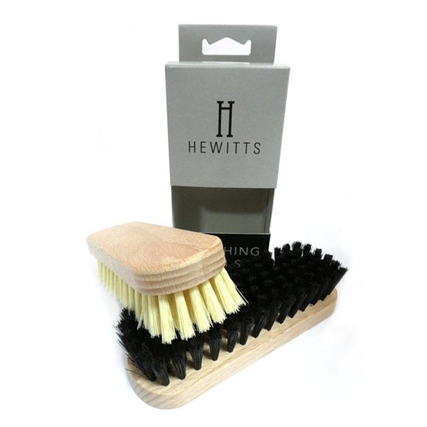 Hewitts Polishing Brush Set-elevate your sole