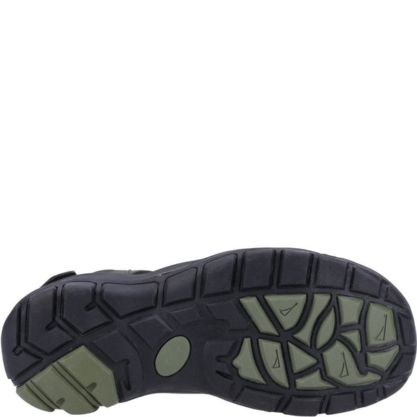 Hush Puppies Peru Mens Khaki Touch Fastening Sandals-elevate your sole