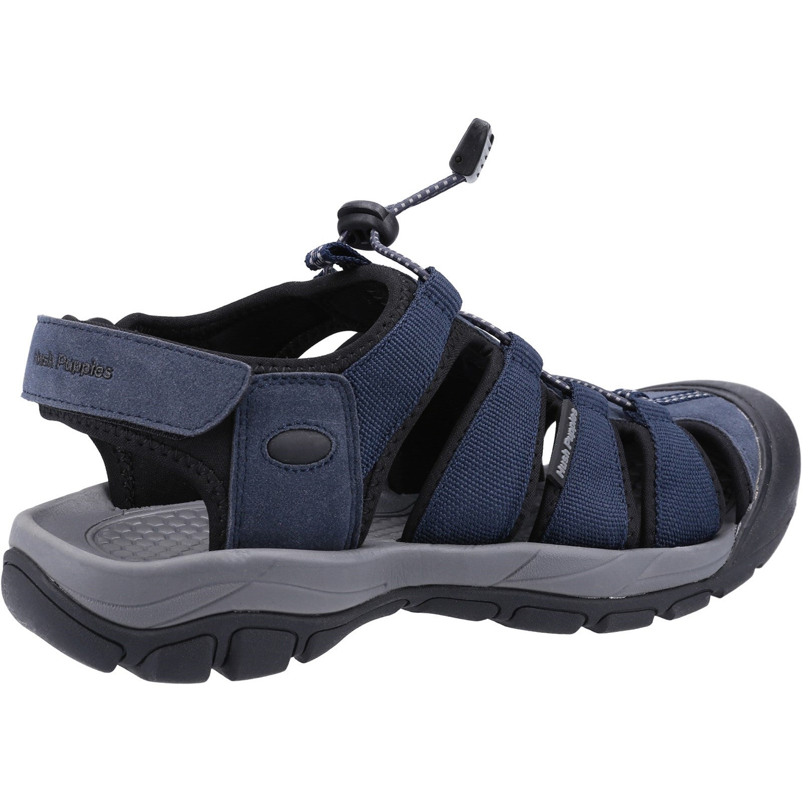 Hush Puppies Peru Mens Navy Touch Fastening Sandals-elevate your sole