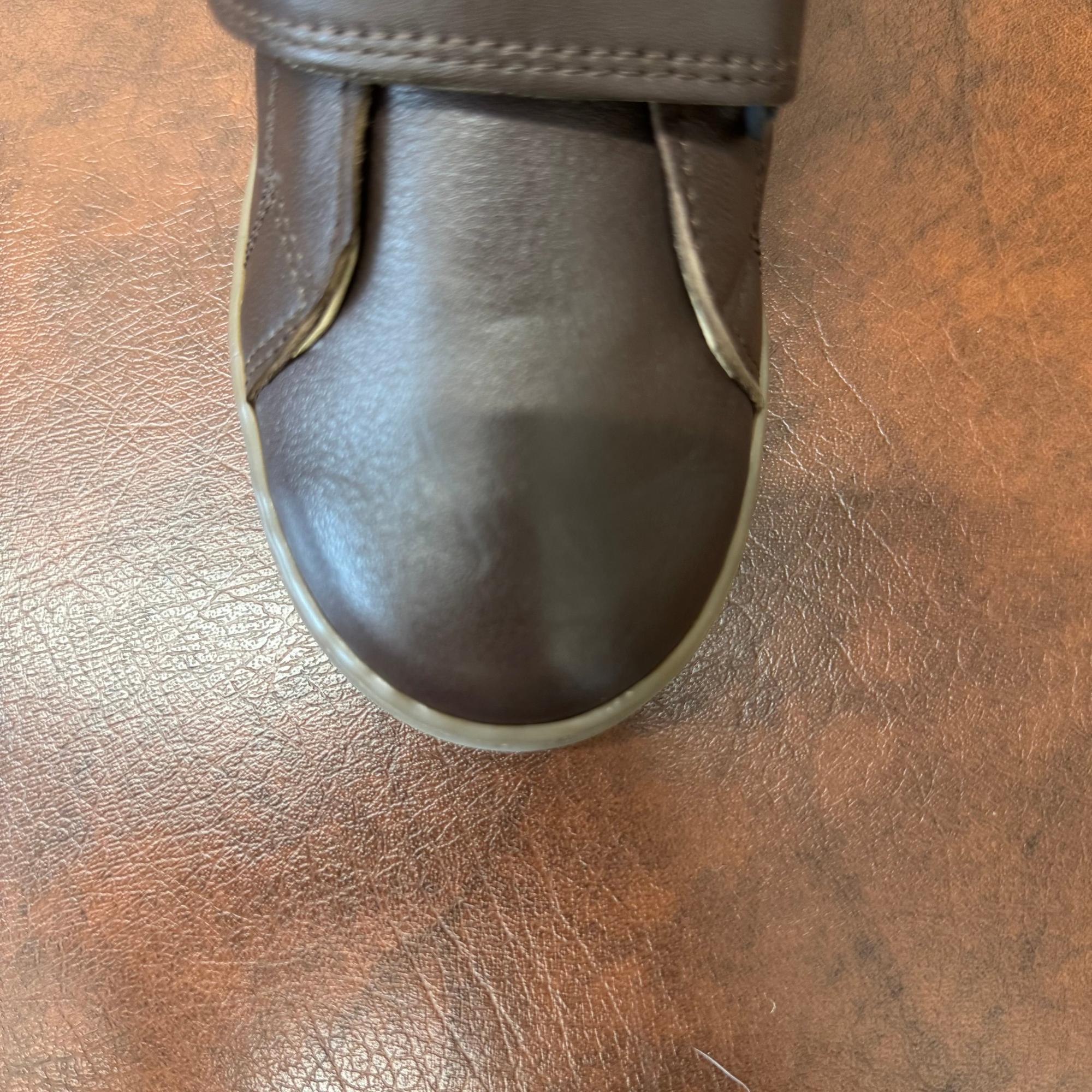 Petasil Grange 21748 Kids Brown Leather Touch Fastening Ankle Boots