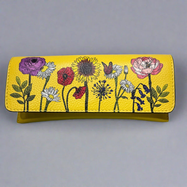 Yoshi Buttercup Wildflowers Flap Over Glasses Case